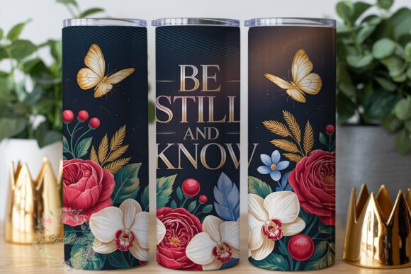 Be Still and Know Floral 20oz Tumbler Review