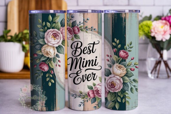 Best Mimi Ever Floral 20oz Tumbler Wrap Review