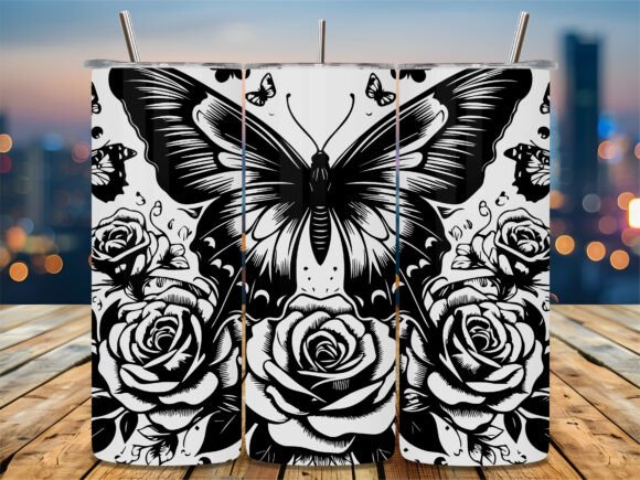 Butterfly Rose Garden Tumbler: A Designer's Review