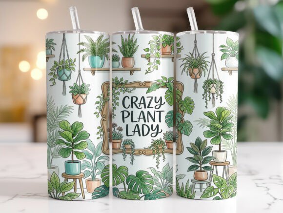 Crazy Plant Lady Tumbler Wrap: A Designer's Review