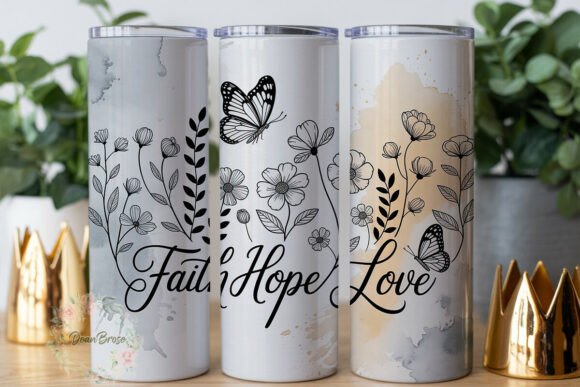 Faith Hope Love Botanical 20oz Tumbler Review