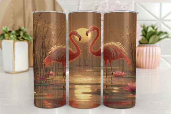 Flamingo Tumbler Design Colorful: A Designer's Review