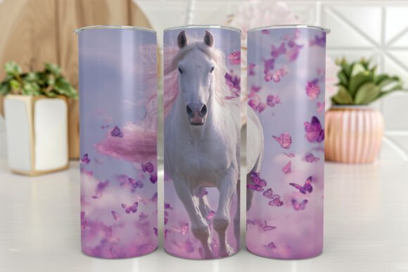 Horse with Butterflies Tumbler Wrap: A Designer's Review