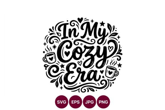 In My Cozy Era Coffee Cup Hand Lettering Review