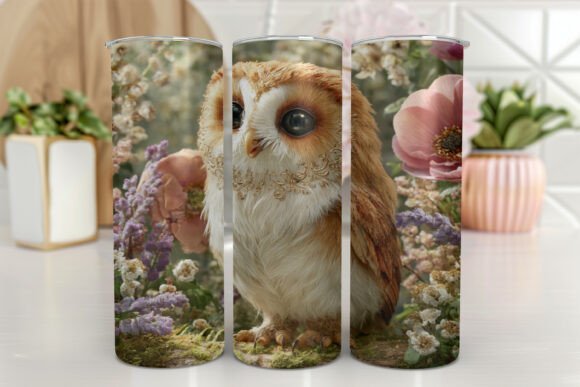 Owl Tumbler Wrap Floral Seamless Designs Review
