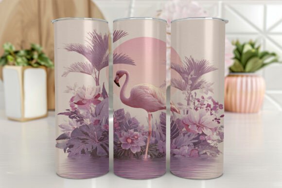 Pink Flamingo Glitter 20oz Tumbler Wrap: A Designer's Review