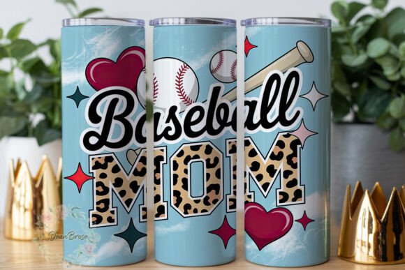 Review: Baseball Mom Leopard Print 20oz Tumbler Design