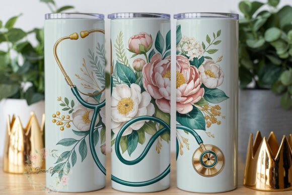 Review: Floral Medical Device 20oz Tumbler Wrap