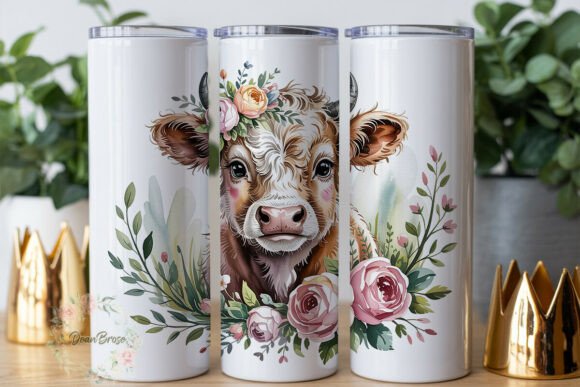 Review: Fluffy Cow Floral 20oz Tumbler Wrap for Crafters