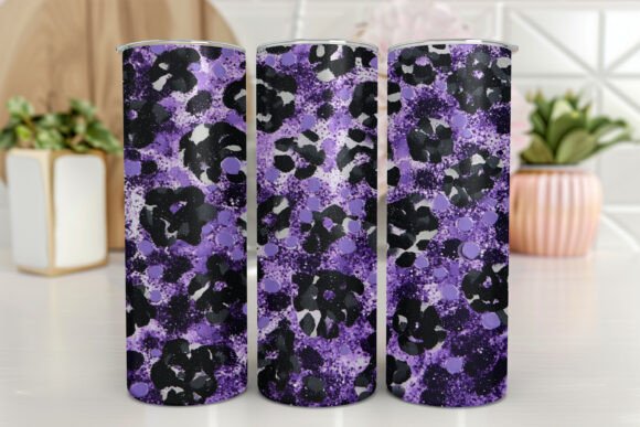 Review: Gold Glitter Leopard Tumbler Wrap PNG for Embroidery