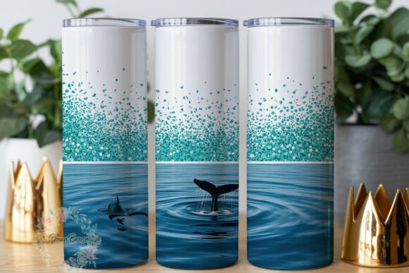 Review: Shimmering Ocean Whale 20oz Tumbler Wrap