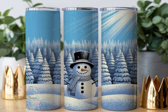 Review: Winter Wonderland Snowman 20oz Tumbler Design