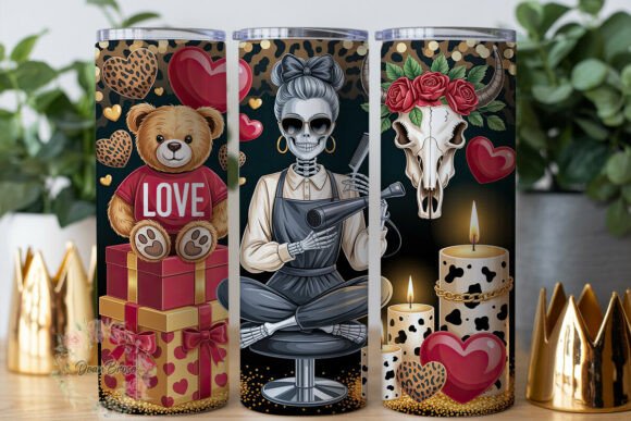 Skeleton Salon Lover: A Designer's Take on This 20oz Wrap