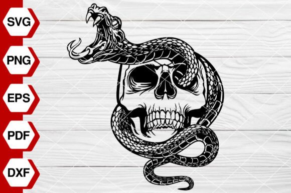 Skull and Snake SVG EP716: A Designer's Field Review