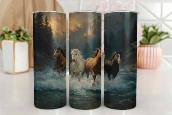Sparkle Horse Tumbler Wrap 20 Oz Skinny: A Designer's Review