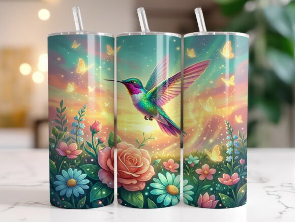 Sparklecore Hummingbird Floral Tumbler: A Designer's Review