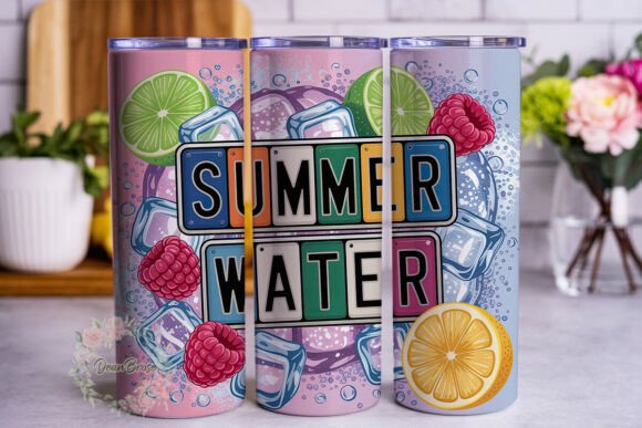 Summer Water Drink 20oz Tumbler Wrap Review